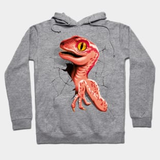 Baby Velociraptor Hatching Hoodie